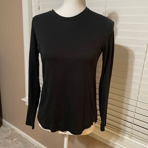 Lot of 2 black & Navy super soft long sleeve under scrub